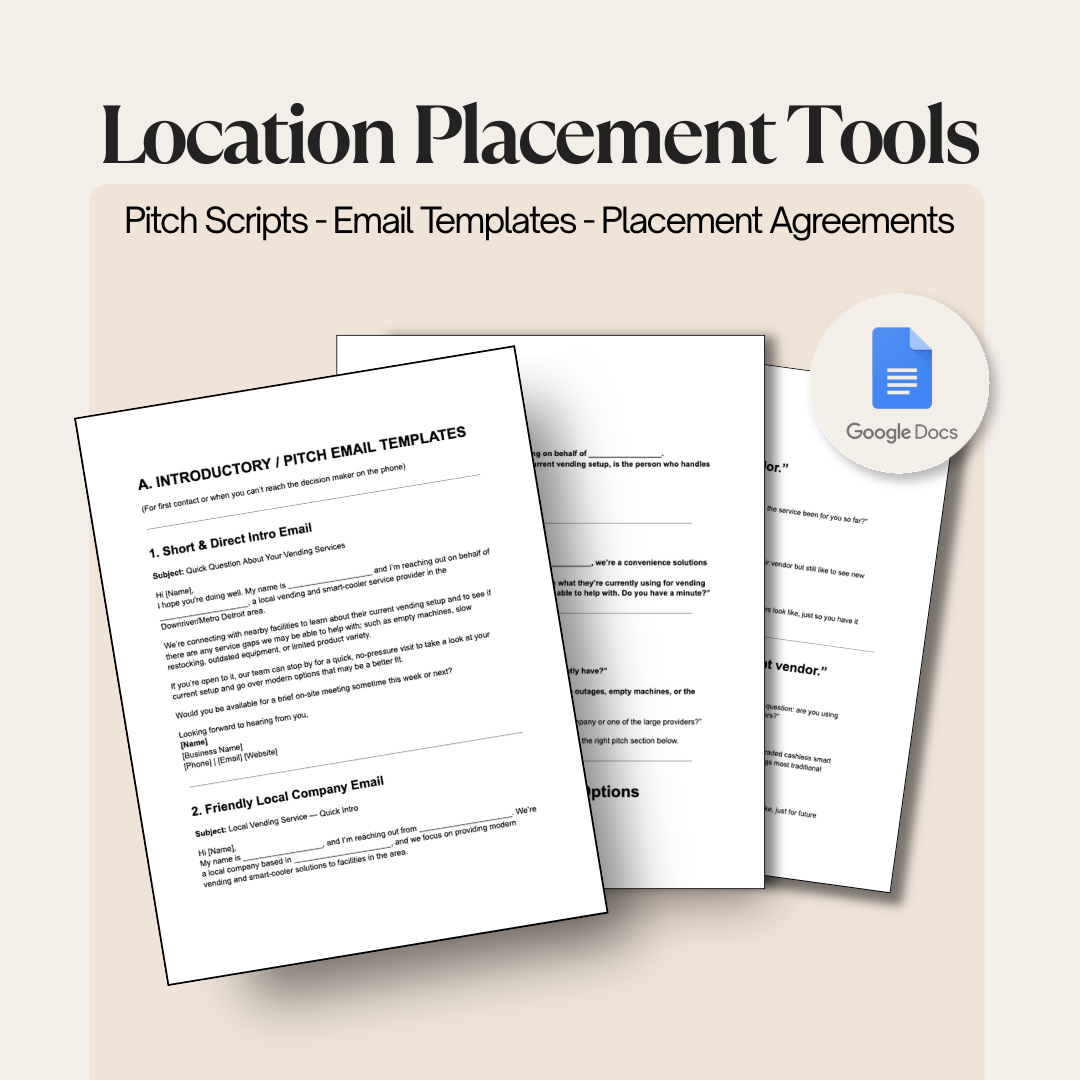 Location Placement Tools