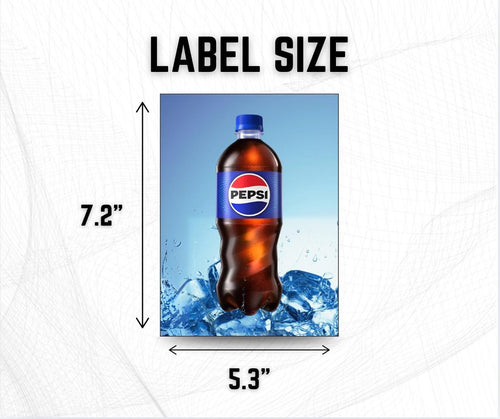 Big Button Vending Machine Drink Labels: 120 HVV Designs (PDF Download)