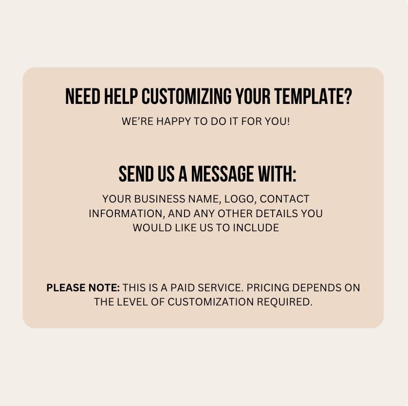 Vending Machine Notice Sticker Template | Editable Canva Sticker | Refund Policy & Contact Info Design