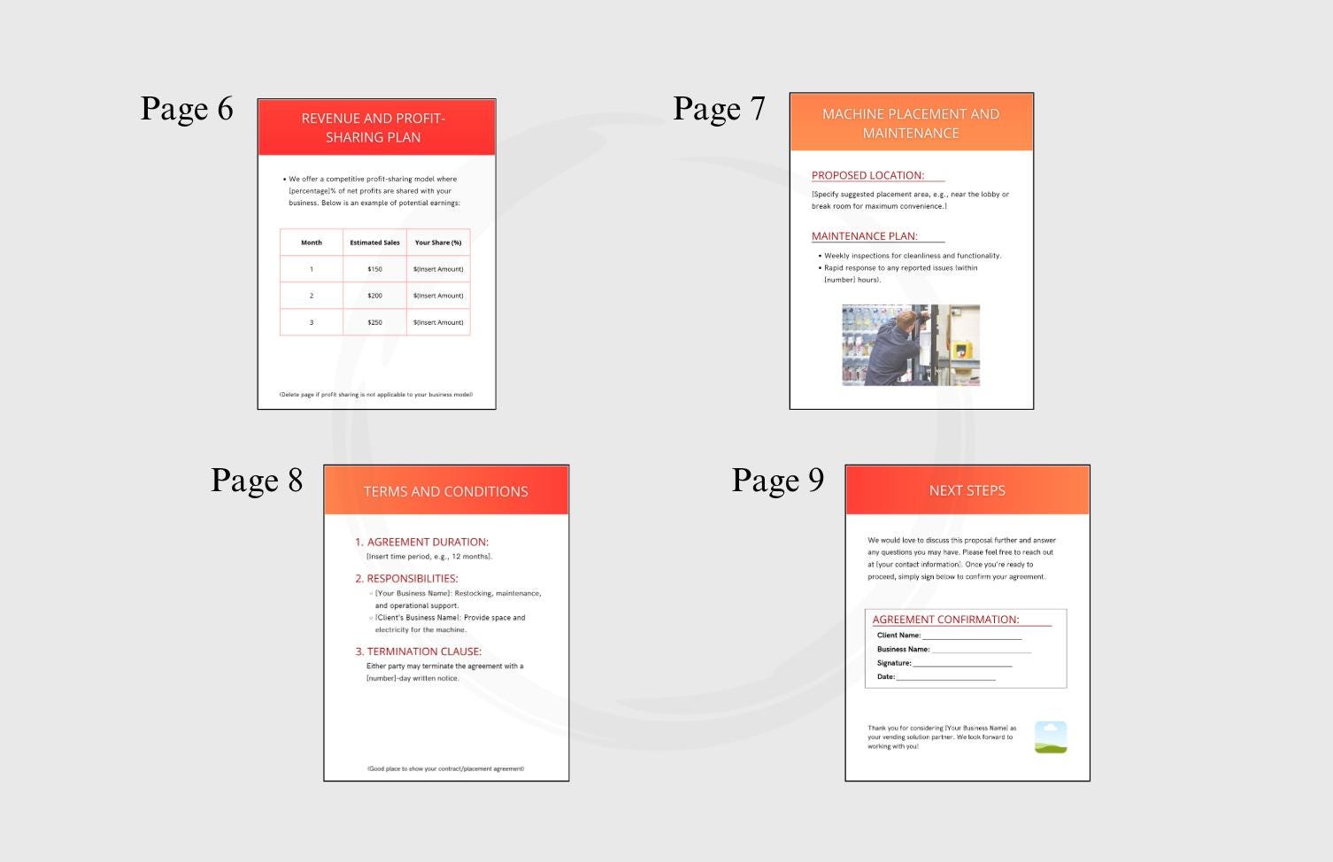 Vending Machine Placement Proposal Template: Editable Business Pitch (Canva, PDF Download)
