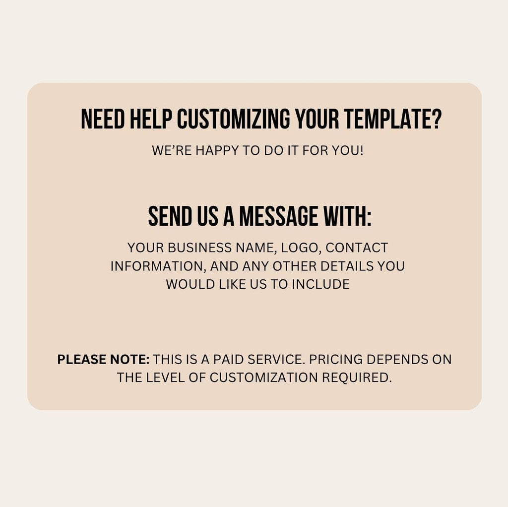 Vending Machine Product Catalog Template | Editable Canva Design (Digital Download)
