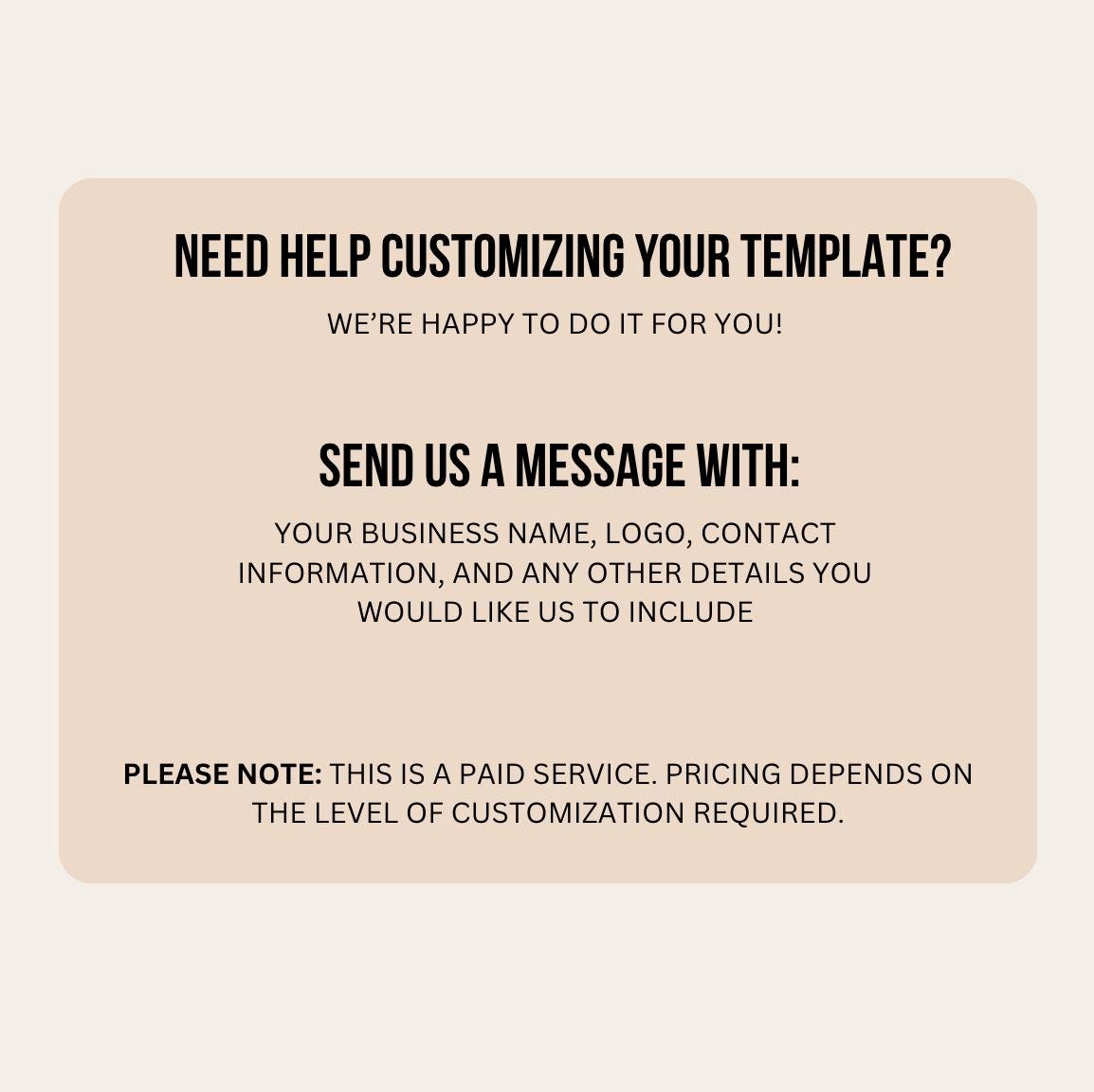 Vending Machine Product Catalog Template | Editable Canva Design (Digital Download)