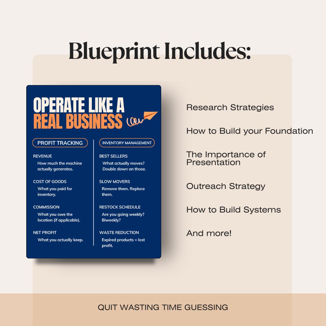 30-Day Vending Business Blueprint | Placement Agreement Template (PDF Guide)