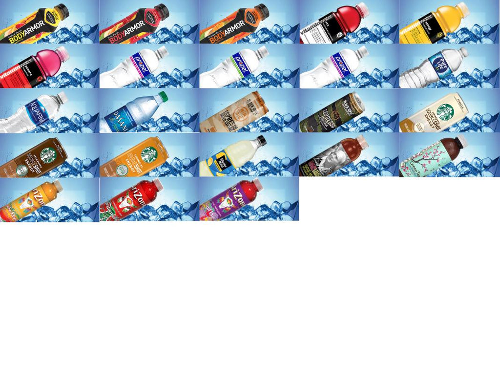 Vending Machine Labels: 120+ Snack & Drink Stickers (PDF Download, 3.6x1.6")