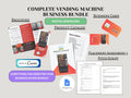 Vending Machine Business Bundle: Brochure, Catalog, Pitch Script (Digital Download)