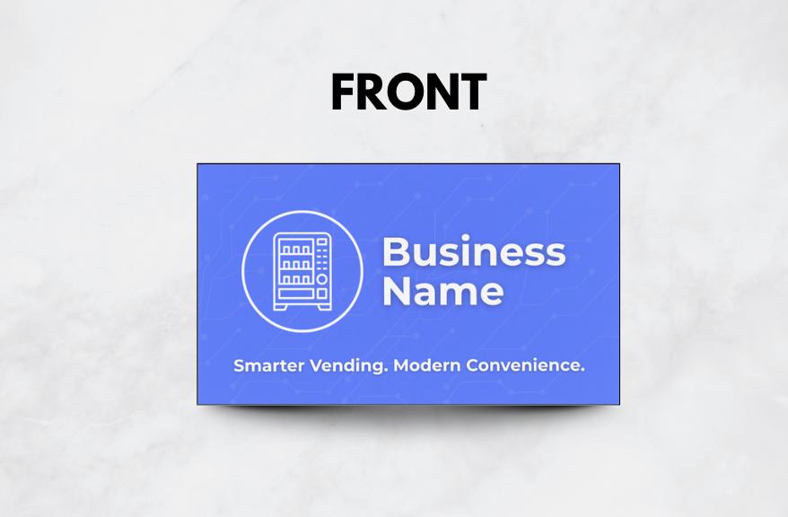 Smart Cooler Business Card Template: Editable Canva Design (Digital Download)