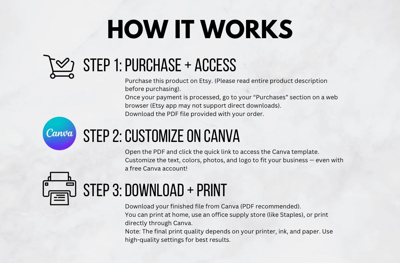 Vending Machine Marketing Brochure | Editable Canva Flyer Template for Vending Business Promotion (Instant Download)