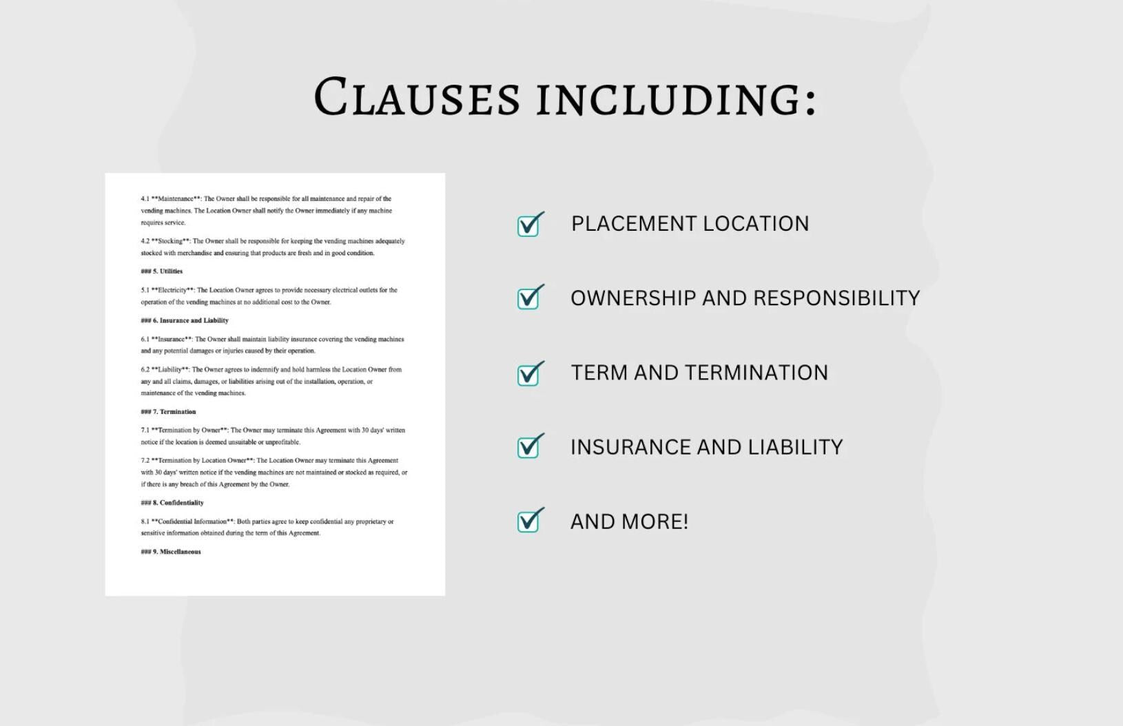 Editable ATM Machine Placement Agreement: Business Contract (PDF)