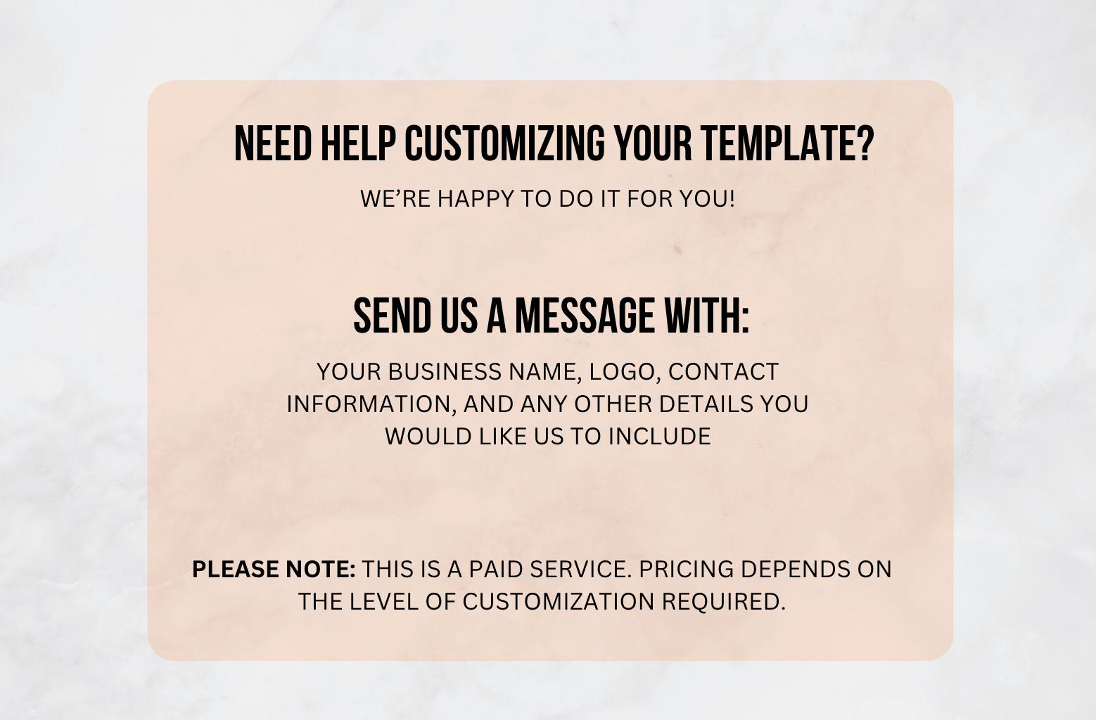 Custom Vending Machine Business Sticker Template: Editable Design (Digital Download)
