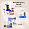 Smart Vending Marketing Bundle | Flyer, Brochure, Catalog (Digital Download)